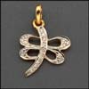 Gold Diamond Pendant - AE1303C - Click here to View more details about this Product